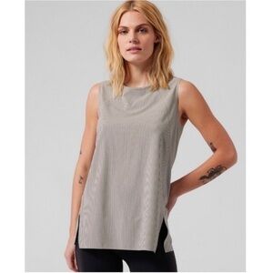 Athleta NWOT striped Zephyr refined tank SIZE XS